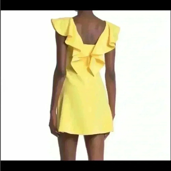 {not for sale NWT} BCBGeneration Lemonade Ruffle dress - Picture 1 of 7